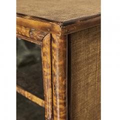 Tiger Bamboo Cabinet with Glass Door - 3046395