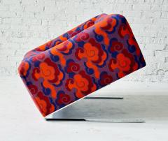 Tilt Lounge Chair w Verner Panton Upholstery 1960 - 4310275