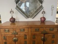 Tim Orr Pair of Tim Orr French 1960s Art Pottery Mid Century Table Lamps - 3335728
