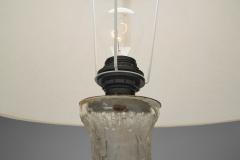 Timo Sarpaneva Glass Table Lamp by Timo Sarpaneva for Lilux Lighting Finland ca 1970s - 4505819