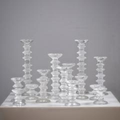 Timo Sarpaneva Set of Fifteen Festivo Glass Candle Holders by Timo Sarpaneva for Iittala 1960s - 4502051
