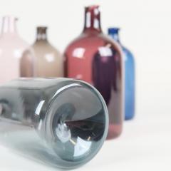 Timo Sarpaneva Set of Five Colourful Timo Sarpaneva Bird Bottles for Iittala 1950s - 4211085