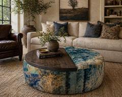Timothy Oulton Shabby Storage Coffee Table Siren Velvet Reclaimed Timber - 4722652