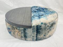 Timothy Oulton Shabby Storage Coffee Table Siren Velvet Reclaimed Timber - 4722655