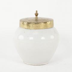 Tin Glazed Tabac deParis Tobacco Jar - 3263906