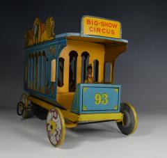 Tin Toy Circus Truck Ferdinand Strauss Big Show Circus 1930 - 4721254