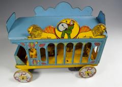 Tin Toy Circus Truck Ferdinand Strauss Big Show Circus 1930 - 4721268