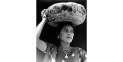 Tina Modotti Mujer de Tehuantepec con Jicapexle Woman of Tehuantepec Carrying Jicapexle - 2943814