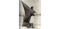 Tina Modotti Woman with Flag 1928 - 2943817