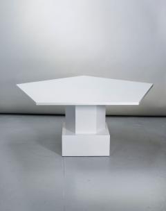 Tinatin Kilaberidze Dining Table in Whlte Lacquer by Tinatin Kilaberidze - 233124