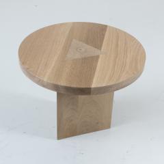 Tinatin Kilaberidze Round Side Table by Tinatin Kilaberidze in Oak - 765882