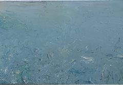 Tino Zago Foghorn Time 1984 Acrylic on Canvas 42 x 138  - 4373970