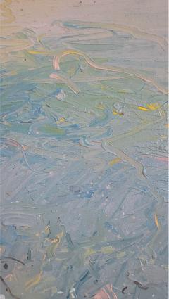 Tino Zago Foghorn Time 1984 Acrylic on Canvas 42 x 138  - 4373977