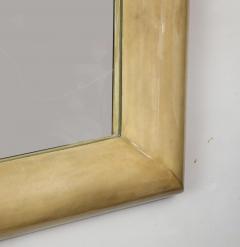 Title Oversized Lacquered Parchment Mirror - 2066886