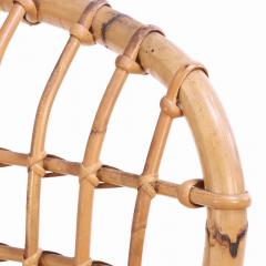 Tito Agnoli A Pair of Rattan Lounge Chairs Attributed to Tito Agnoli  - 4277603