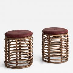 Tito Agnoli Attributed to Tito Agnoli pair of stools 1950s - 4148166