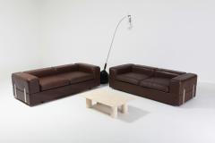 Tito Agnoli Daybed Sofa 711 by Tito Agnoli for Cinova in Brown Leather - 3375179