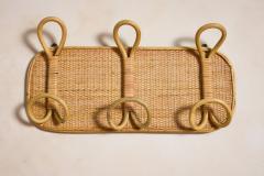 Tito Agnoli Italian Rattan Coat Rack - 4349779