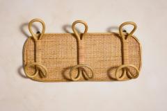 Tito Agnoli Italian Rattan Coat Rack - 4349786