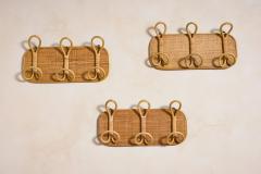 Tito Agnoli Italian Rattan Coat Rack - 4349790