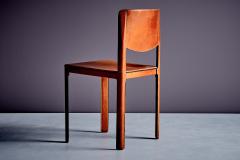 Tito Agnoli Leather Chair by Tito Agnoli for Matteo Grassi - 4415763