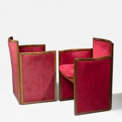 Tito Agnoli Pair of Armchairs by Tito Agnoli for La Linea - 4816060