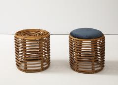 Tito Agnoli Pair of Tito Agnoli Cane Stools Italy 1950 60 - 4143825