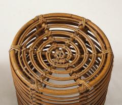 Tito Agnoli Pair of Tito Agnoli Cane Stools Italy 1950 60 - 4143832