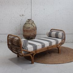 Tito Agnoli Rattan Day Bed by Tito Agnoli for Bonacina - 3611795