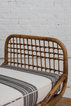 Tito Agnoli Rattan Day Bed by Tito Agnoli for Bonacina - 3611800