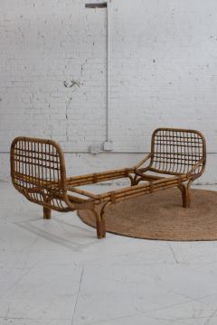 Tito Agnoli Rattan Day Bed by Tito Agnoli for Bonacina - 3611802