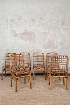 Tito Agnoli Set of Six Chairs in The Style of Tito Agnoli 1970s - 4588311