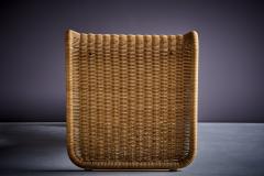 Tito Agnoli Tito Agnoli P3S Pierantonio Bonacina Chaise Lounge in Rattan Italy 1960s - 3512225