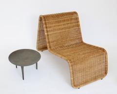 Tito Agnoli Tito Agnoli Wicker P3 Pair of Sculptural Lounge Chairs for Bonacina Italy - 3649724