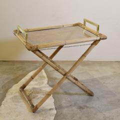Tito Agnoli Tito Agnoli bamboo food tray late sixties - 3988674