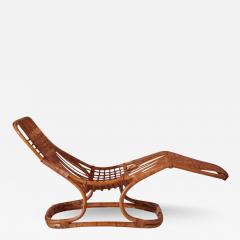 Tito Agnoli Tito Agnoli bamboo rattan chaise longue for Pierantonio Bonacina Italy 1960s - 3590964