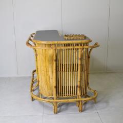 Tito Agnoli Tito Agnoli cocktail bar in bamboo 1960s - 4546471