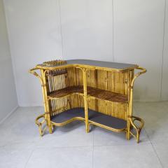 Tito Agnoli Tito Agnoli cocktail bar in bamboo 1960s - 4546475