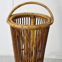Tito Agnoli Tito Agnoli set of two bamboo stools 1960s - 4320177