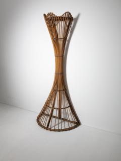 Tito Agnoli Wicker Coat Stand by Tito Agnoli for Bonacina - 4724787