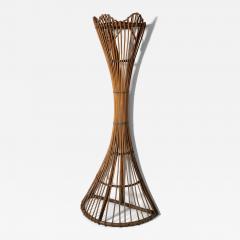 Tito Agnoli Wicker Coat Stand by Tito Agnoli for Bonacina - 4748461