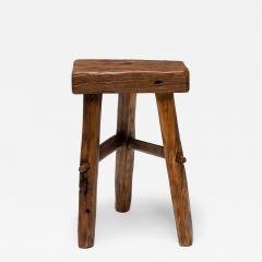 Tobacco Reclaimed Elm Stool - 4291176