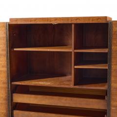 Tobago Brutalist Mid Century Walnut Armoire Dresser - 4684825