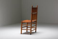 Tobia Scarpa Afra Tobia Scarpa Leather Dining Chairs 1970s - 2308733
