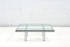 Tobia Scarpa Andre Chrome and Glass Coffee Table for Gavina 1968 - 2529501