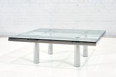 Tobia Scarpa Andre Chrome and Glass Coffee Table for Gavina 1968 - 2529504