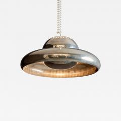 Tobia Scarpa Fior Di Loto Pendant Lamp in Nickel plated Brass by Tobia Scarpa - 4614464