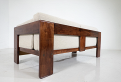 Tobia Scarpa Mid Century Modern Bastiano Two Seater Sofa by Tobia Scarpa for Gavina 1960s - 3367772