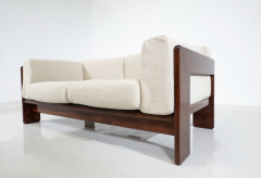 Tobia Scarpa Mid Century Modern Bastiano Two Seater Sofa by Tobia Scarpa for Gavina 1960s - 3367792