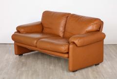 Tobia Scarpa Pair of Tobia Scarpa Coronado Leather Sofas for B B Italia 1975 - 2918990